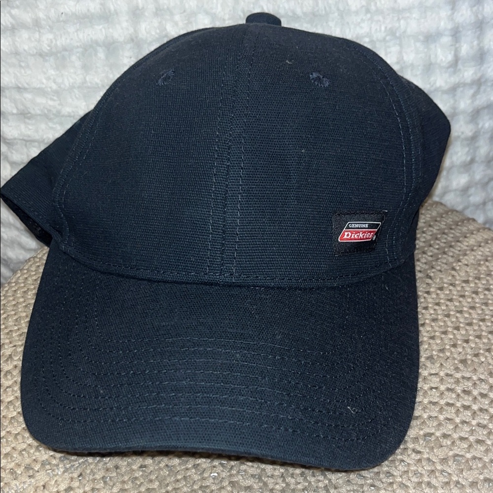 Dickies Blue Cap with Small Red Logo